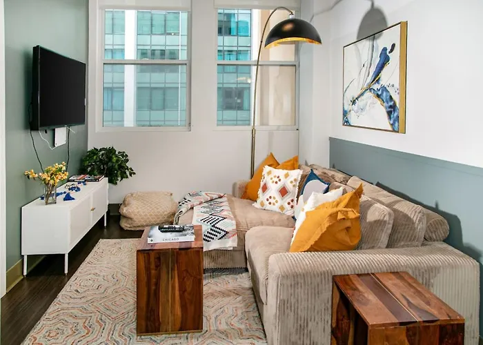Cozy Downtown Mich Ave Gym And Rooftop #7 Hébergement de vacances Chicago